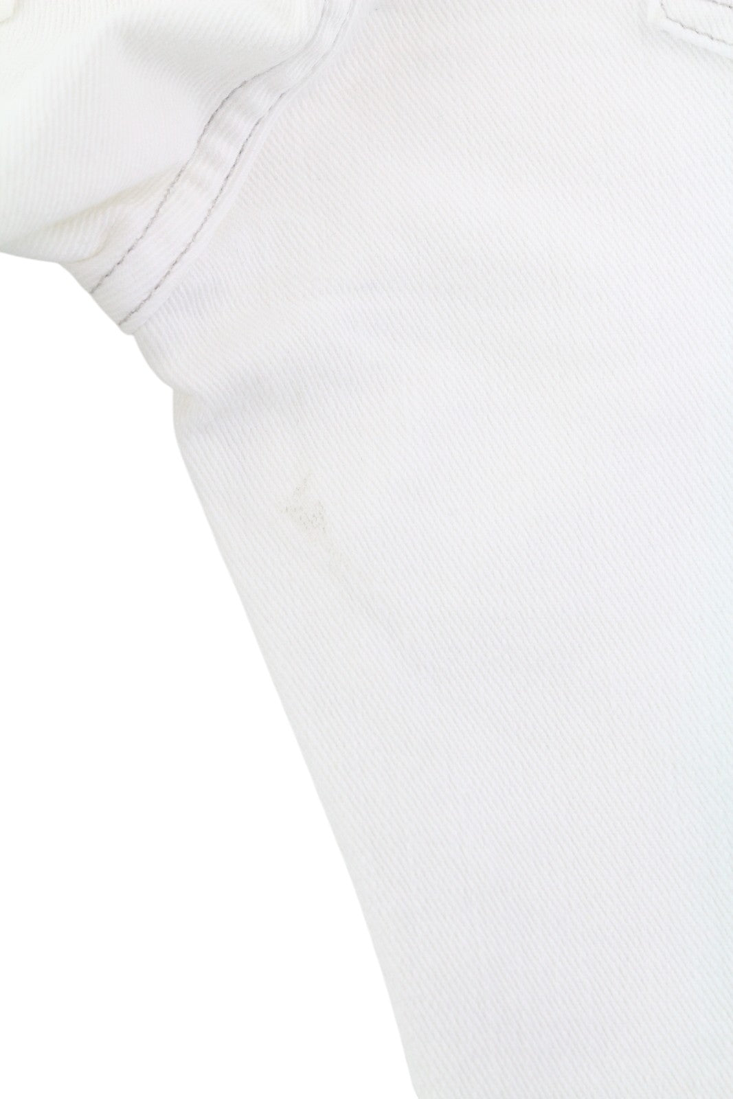 R13 Kick moteriški džinsai, 24 colių, laisvo kirpimo, su užtrauktuku, laisvalaikio, iki kulkšnies, balti, rekomenduojama kaina – 526 € 