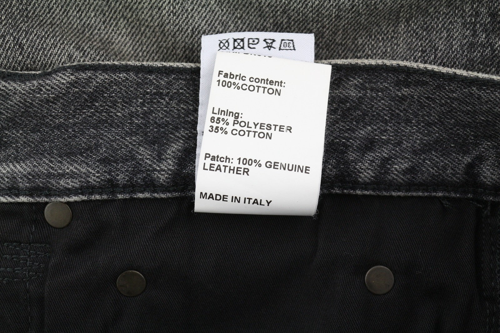 R13 Boyfriend moteriški džinsai 29, tiesaus kirpimo, su užtrauktuku, skalbti Leyton juodi 