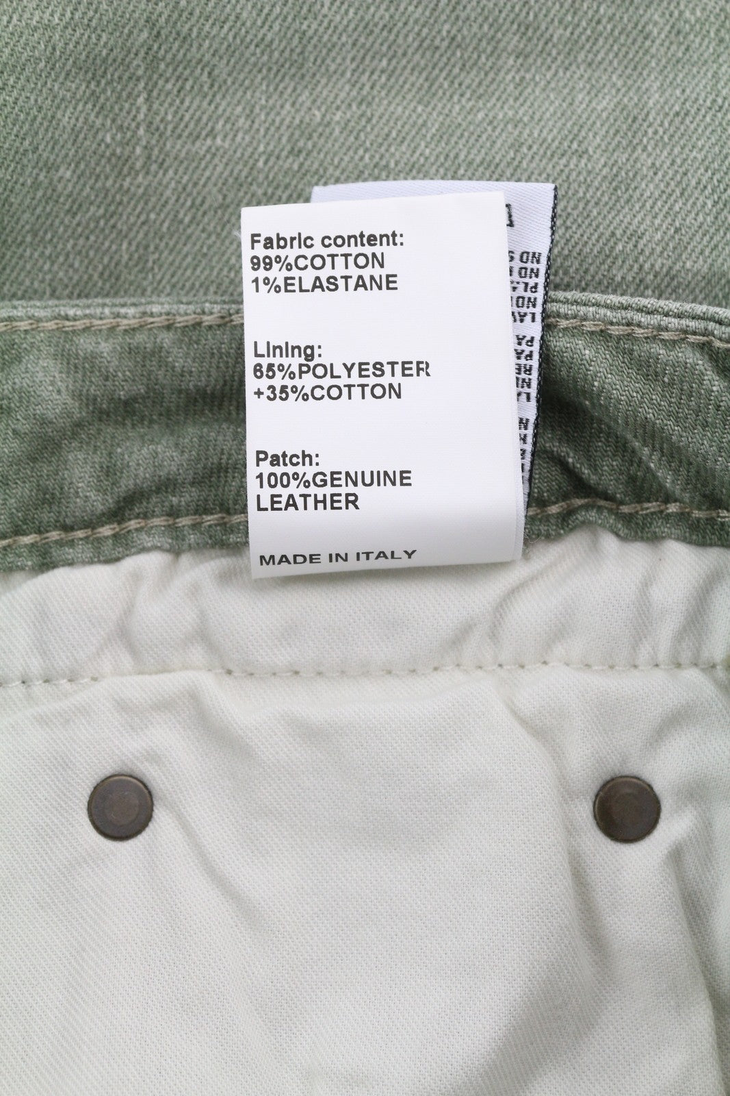 R13 berniukiški tiesūs moteriški džinsai 27 ploni, tiesūs, trumpi, armijos žali, tamprūs, RRP 695 € 