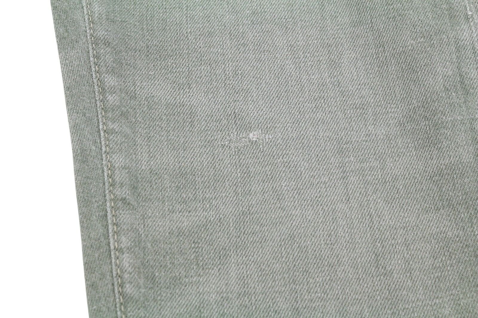 R13 berniukiški tiesūs moteriški džinsai 27 ploni, tiesūs, trumpi, armijos žali, tamprūs, RRP 695 € 