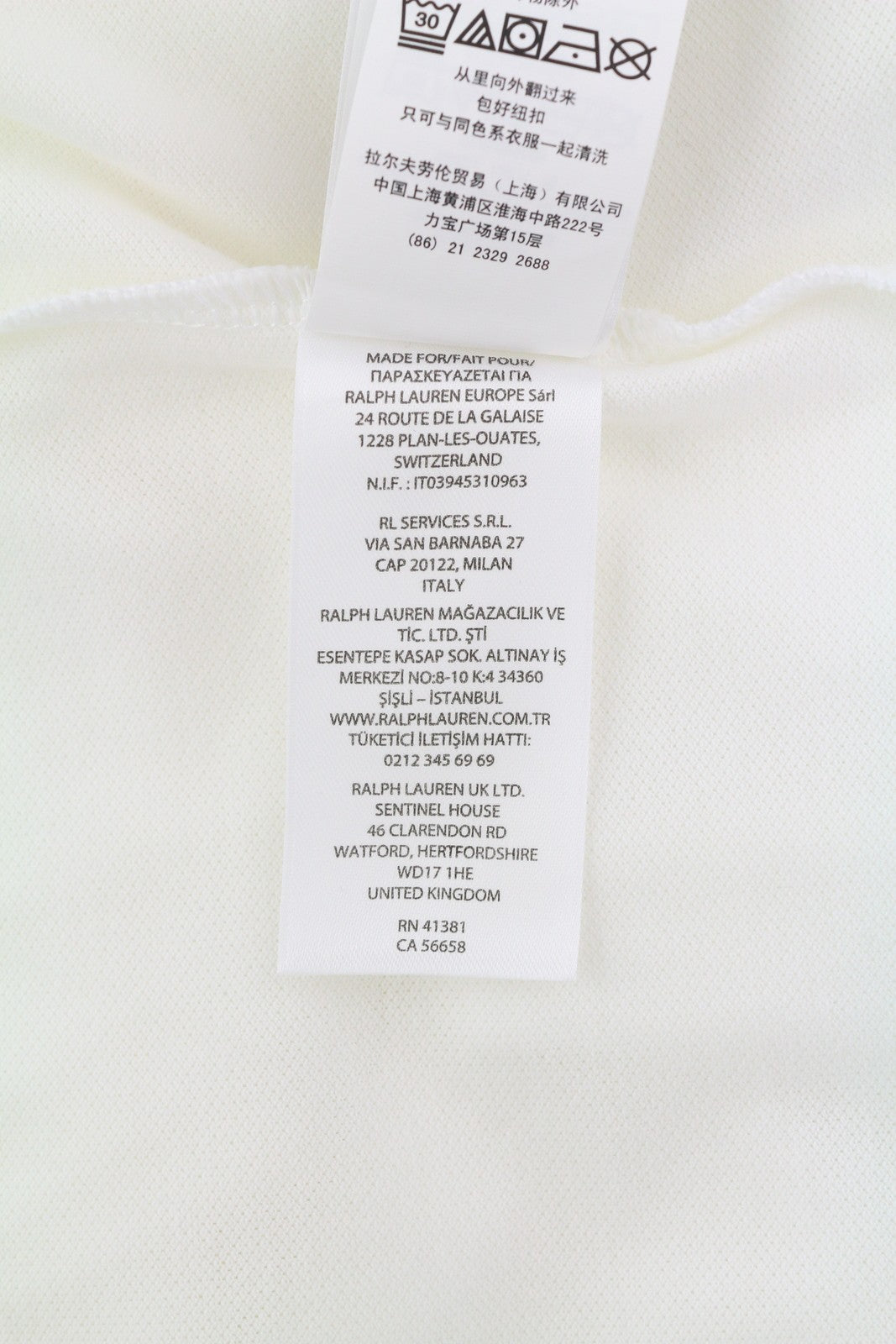 RALPH LAUREN Slim Fit vyriški marškinėliai trumpomis rankovėmis, 2XL, tamprūs, RRP 230 USD 