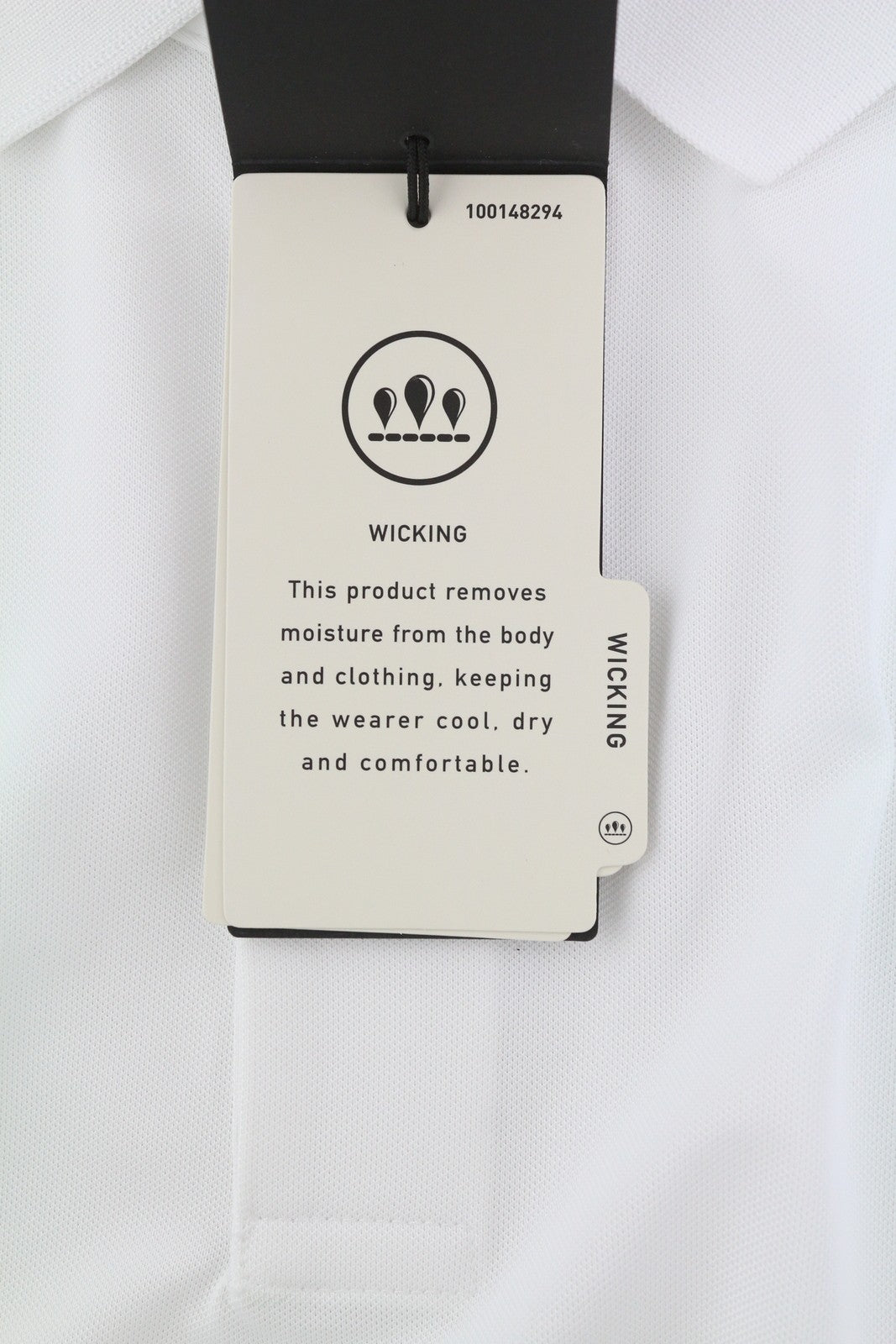 RLX RALPH LAUREN Golf Men T-Shirt XL White Wicking Short Sleeve Bear Polo RRP179