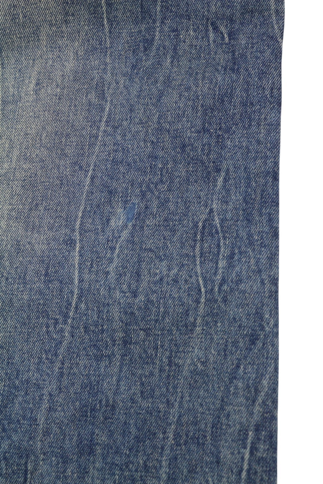 R13 Jane moteriški džinsai, 28 dydis, skalbtos mėlynos spalvos, platėjančios kojos, užtrauktuku, tamprūs, rekomenduojama kaina – 645 € 