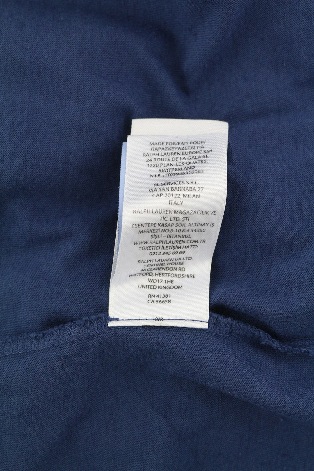 RALPH LAUREN klasikinio kirpimo vyriški marškinėliai M, lininio mišinio trumpomis rankovėmis, rekomenduojama kaina – 154 € 