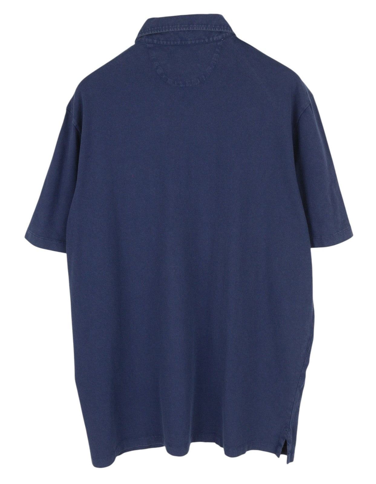 RALPH LAUREN vyriški XL dydžio mėlyni lininio mišinio trumpomis rankovėmis ir kišenėmis marškinėliai su kišenėmis. Rekomenduojama kaina – 175 €. 