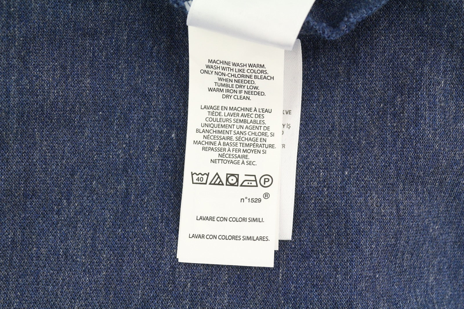 RALPH LAUREN Slim Fit vyriški marškinėliai M mėlyni trumpomis rankovėmis polo apykakle 