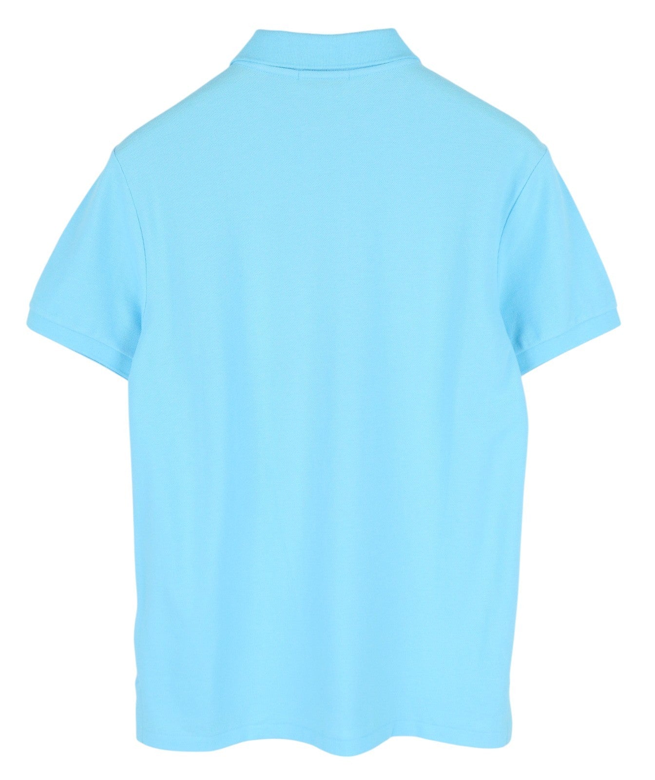 RALPH LAUREN Slim Fit vyriški marškinėliai M mėlyni trumpomis rankovėmis polo apykakle RRP 125 € 