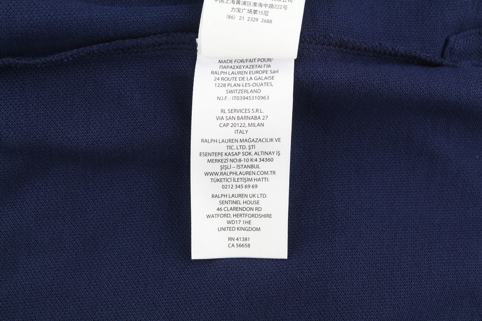 RALPH LAUREN klasikinio kirpimo vyriški marškinėliai, 2XL dydžio, mėlyni, trumpomis rankovėmis, su siuvinėtu logotipu. 