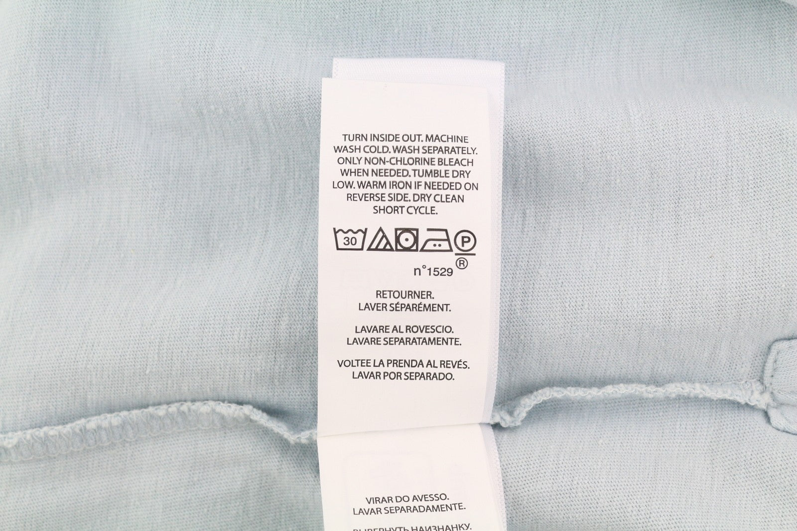 RALPH LAUREN vyriški XL dydžio mėlyni lininio mišinio trumpomis rankovėmis polo marškinėliai su logotipu, rekomenduojama kaina – 169 € 