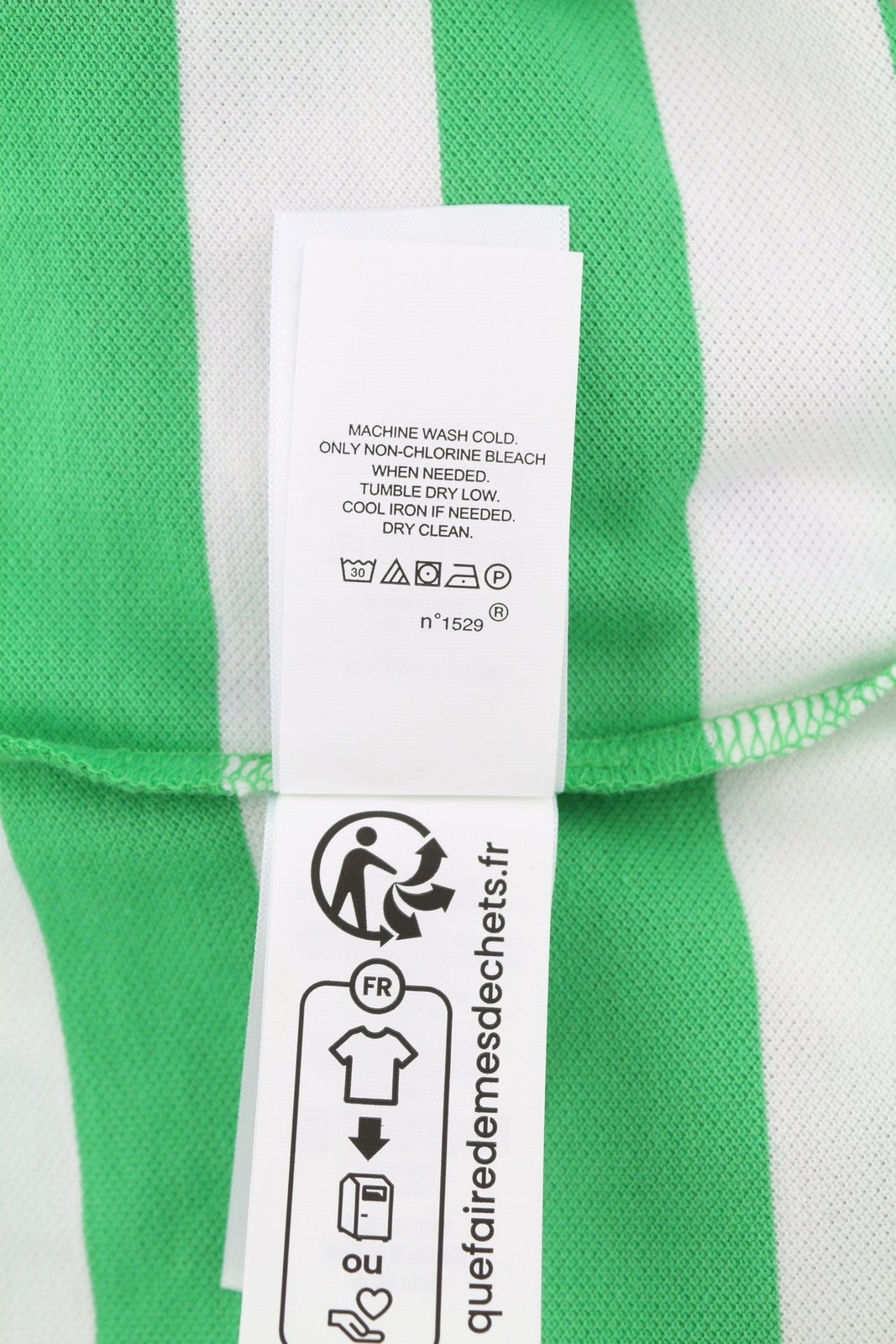 RALPH LAUREN „Custom Slim“ vyriški marškinėliai su žaliais dryžuotais polo kakleliais, rekomenduojama kaina – 139 € 