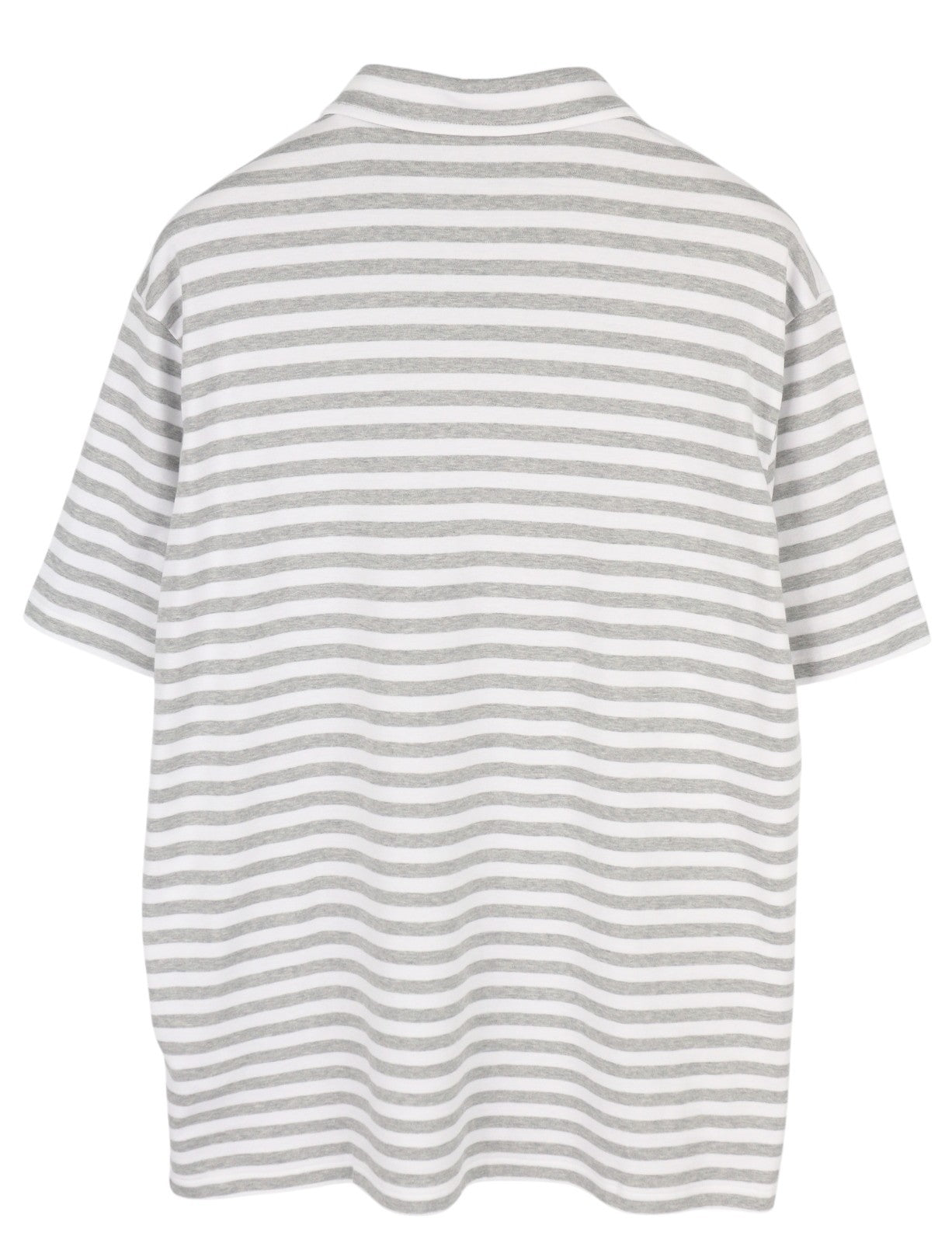 RALPH LAUREN klasikinio kirpimo vyriški marškinėliai su ilgomis rankovėmis ir polo apykakle, dryžuotu logotipu. 