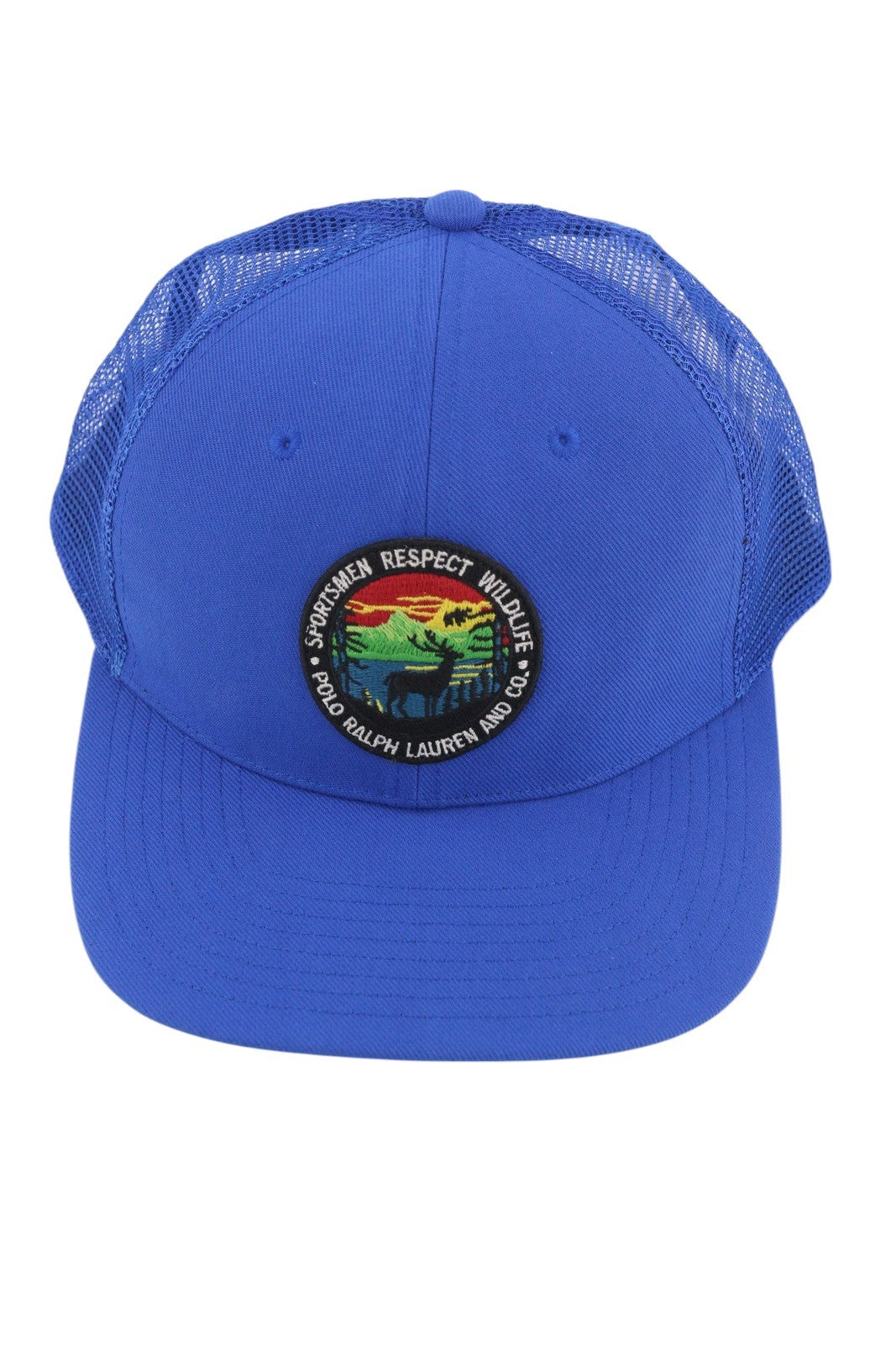 RALPH LAUREN „High Crown“ vyriška kepurė su mėlyna „Twill Trucker“ atspaudu ir užsegama rankena, rekomenduojama kaina – 69 € 