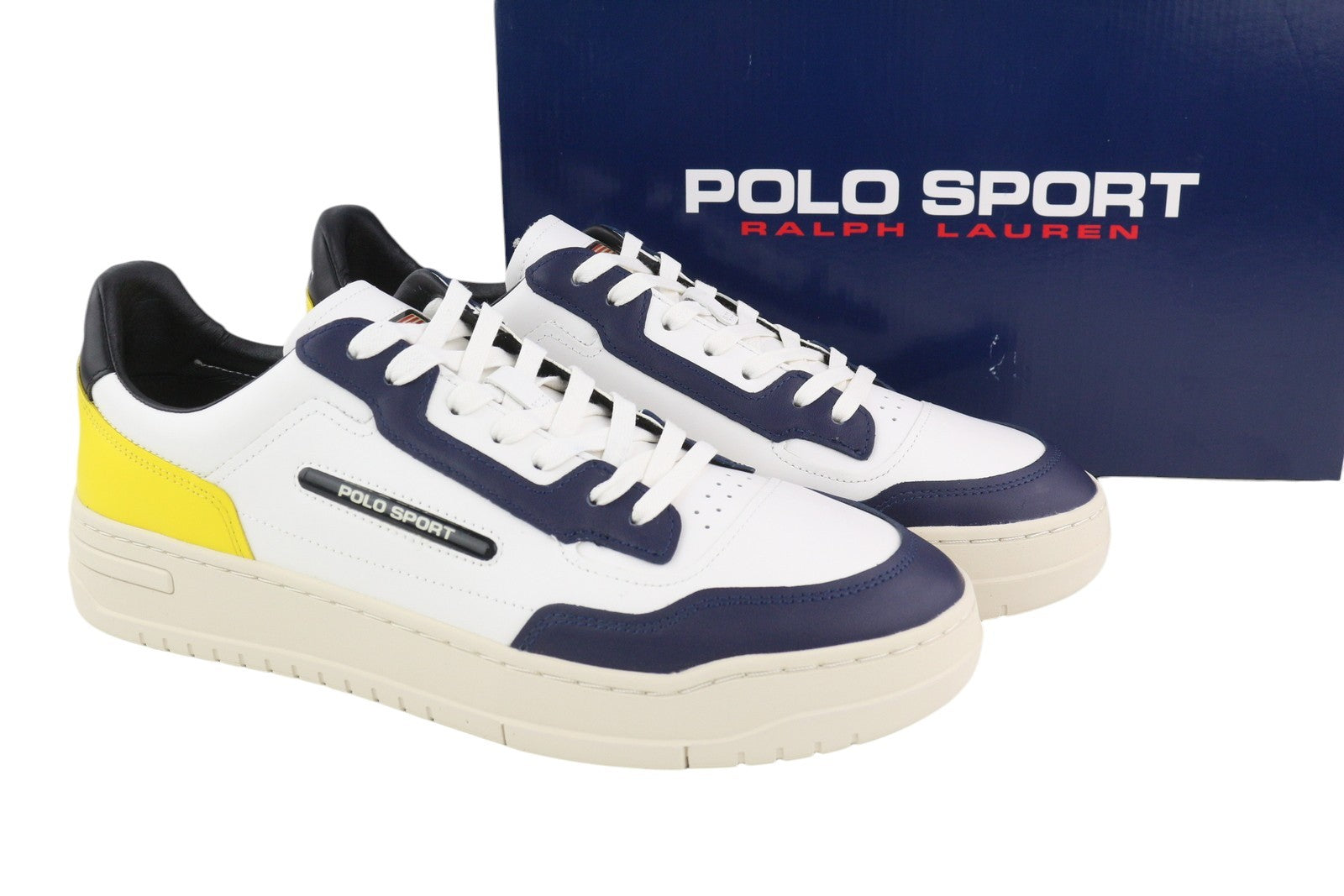 RALPH LAUREN SPORT PS 300-SK-LTL vyriški sportbačiai, EU45, odiniai sportbačiai, rekomenduojama kaina – 130 € 
