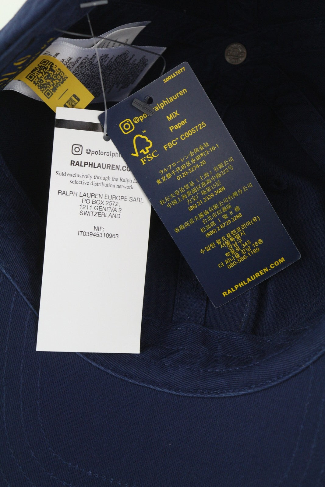 RALPH LAUREN vyrų kepuraitė 59 CM tamsiai mėlyna FRA PRFC logotipas beisbolas 90 RRP 