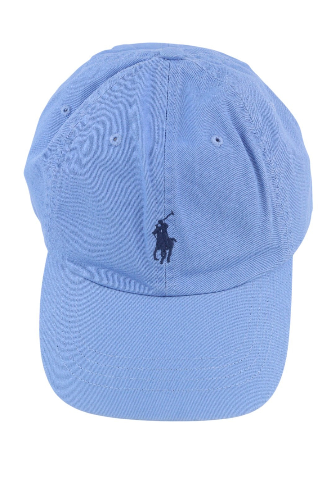 RALPH LAUREN vyriška kepurė su mėlyna, siuvinėtu logotipu ir medvilnine beisbolo kepure, 59 cm, rekomenduojama kaina – 60 € 