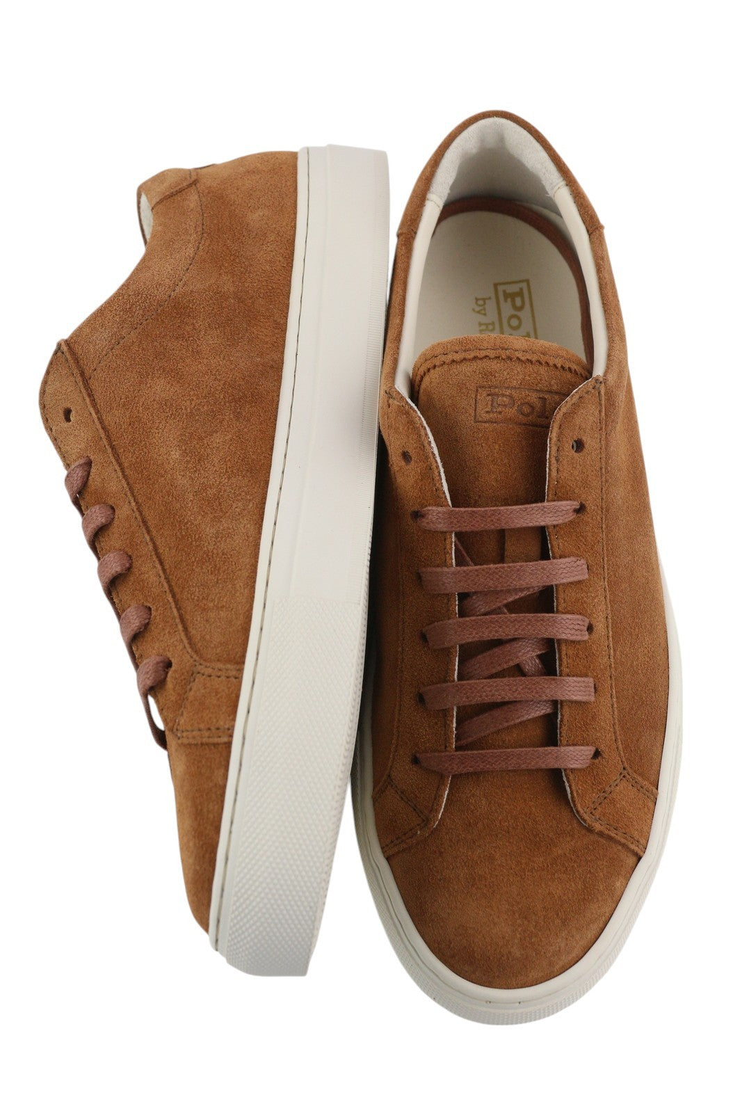 RALPH LAUREN Jermain LUX-SK-LTL vyriški sportbačiai, EU41, odiniai sportbačiai, rekomenduojama kaina – 229 € 