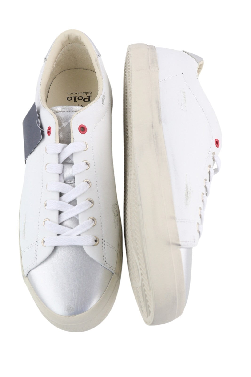 RALPH LAUREN Longwood-SK-VLC vyriški sportbačiai, EU44, odiniai sportbačiai, rekomenduojama kaina – 130 € 