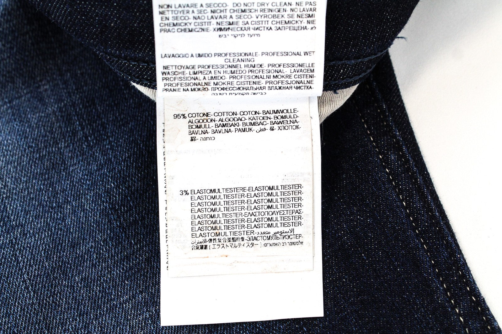 REPLAY Anbass Ice Blast vyriški W30/L34 ploni tamprūs džinsai su blukintu užtrauktuku, mėlyni 