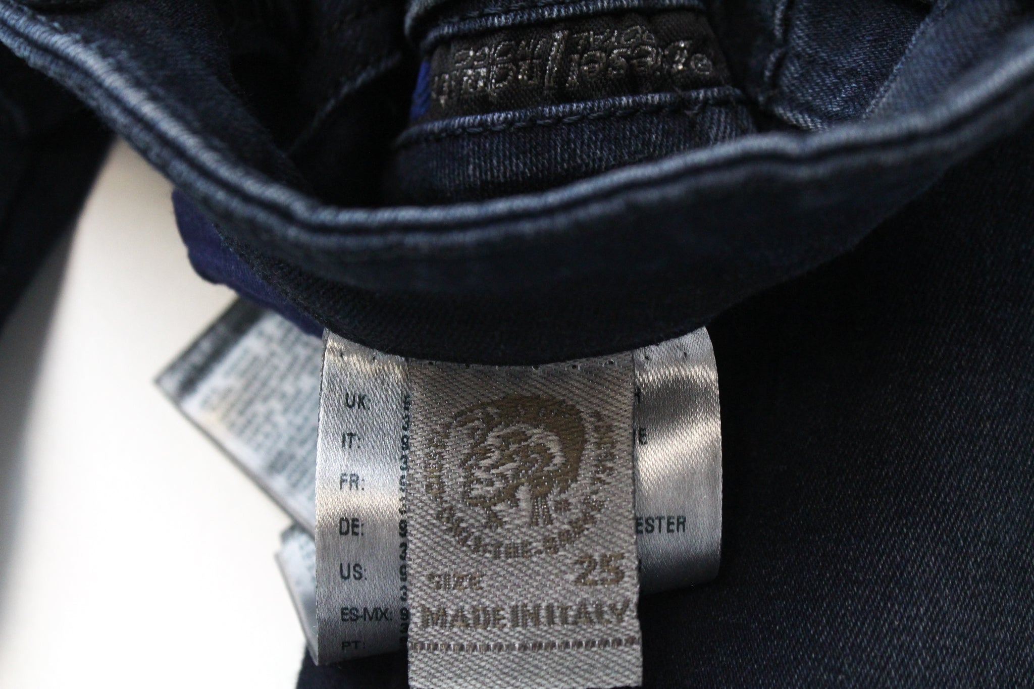 DIESEL Skinzee 0858F Women's W25/L32 Polka Dot Super Slim Skinny Jeans