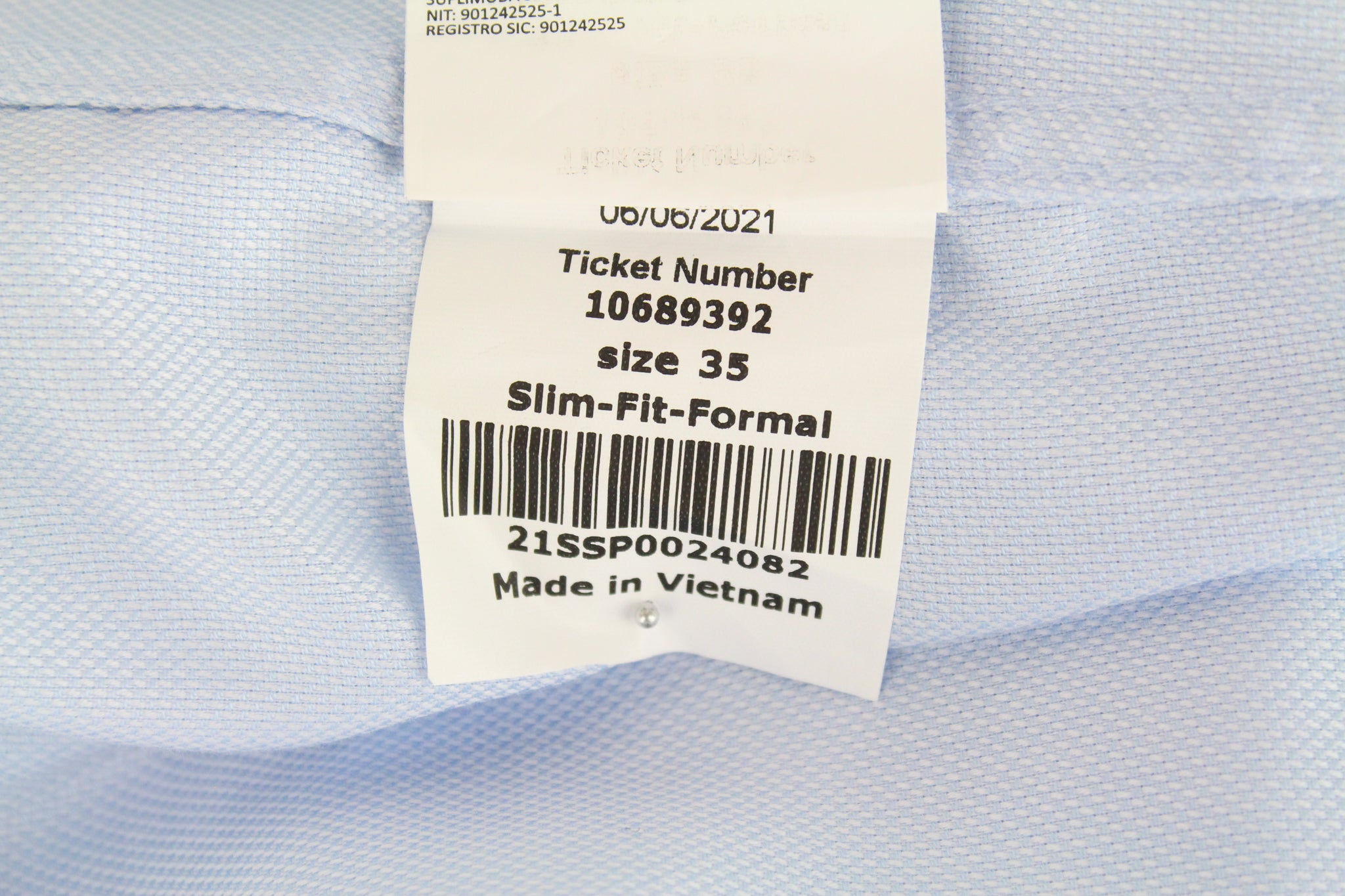 „SUITSUPPLY“ vyriški 35 dydžio mėlyni, ploni, grynos medvilnės dryžuoti marškiniai su sagomis 