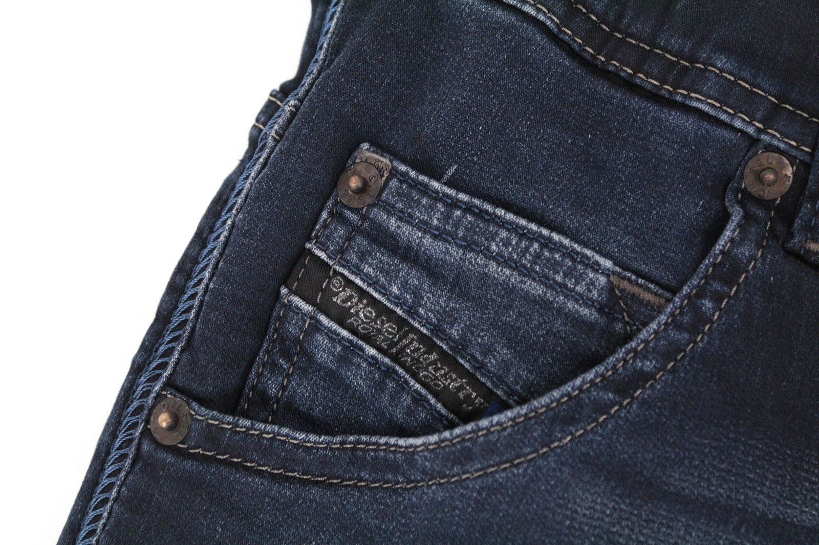 DIESEL Krooley-Ne 0686F Men's W26 Sweat Jogg Boys Taper Drawstring Jeans