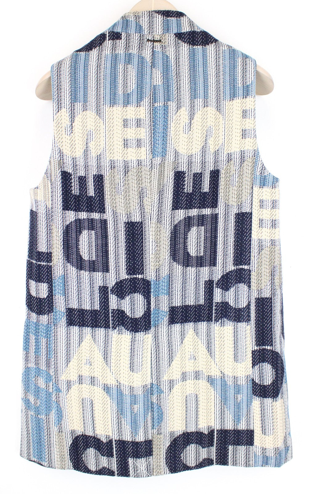 DESIGUAL moteriška liemenė su raidėmis M su abstraktaus logotipo raštu ir kišenėmis 