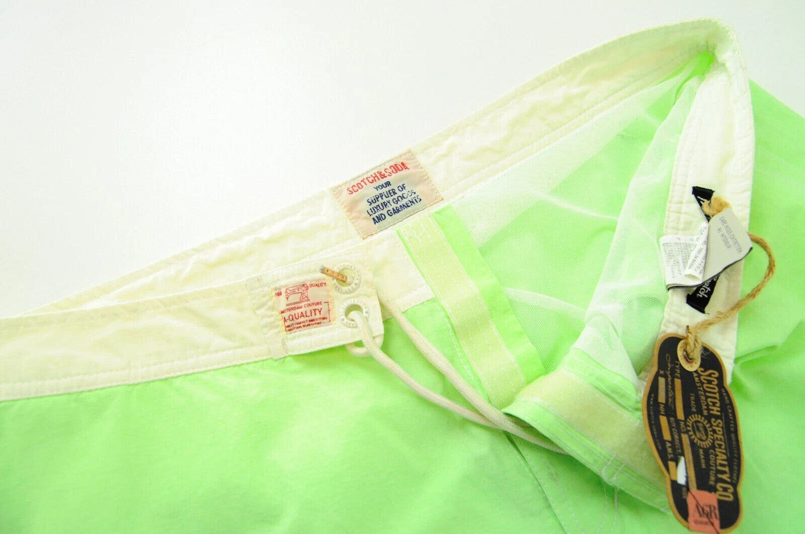 „SCOTCH &amp; SODA“ vasarinės glaudės 2XL žalios medvilnės mišinio užtraukiamos vyriškos „Ams Couture“ 