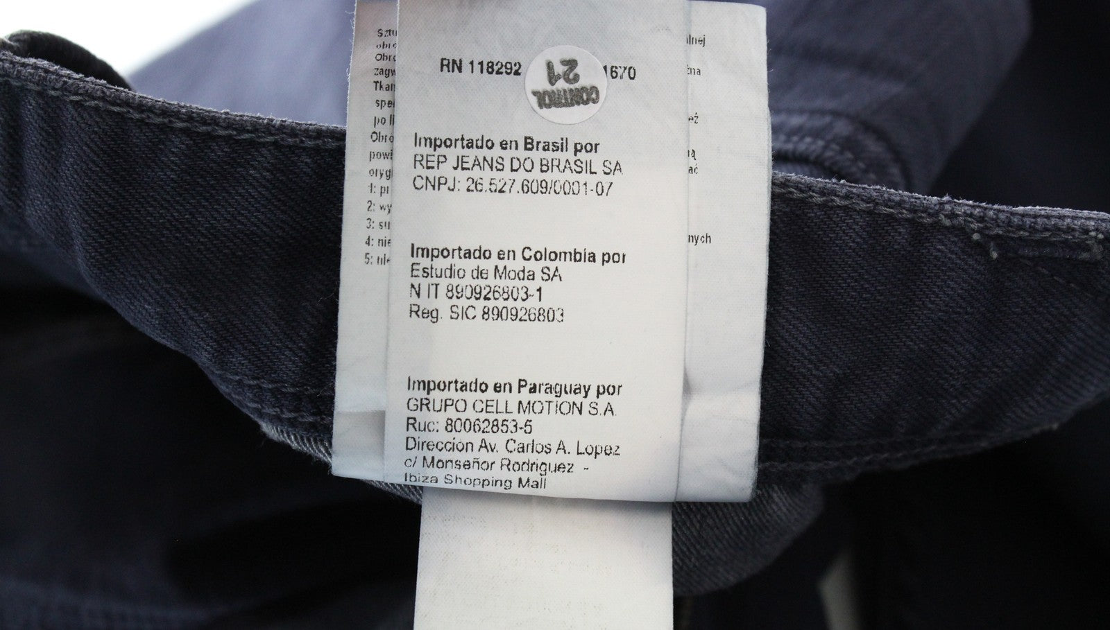 REPLAY Anbass Jeans W29/L32 Men's Slim Fit Blue Stretch Cotton 5-Pocket Cut