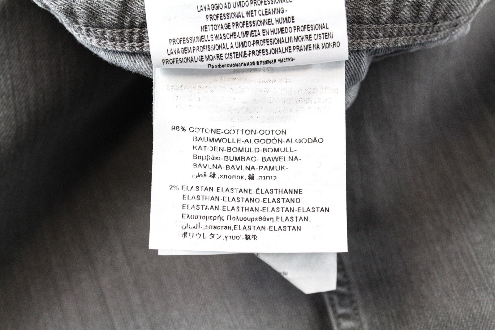 REPLAY W31/L34 Anbass džinsai, prigludę, tamprūs, pilki, medvilniniai, su 5 kišenėmis 