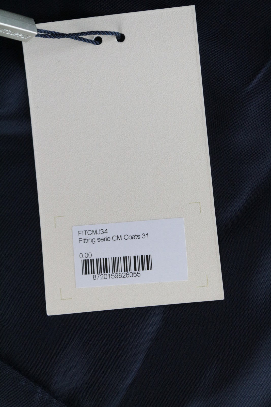 „SUITSUPPLY Vicenza“ vyriškas klasikinis paltas, tamsiai mėlynas, su vilnoniu pamušalu, vienaeilis, UK52S 