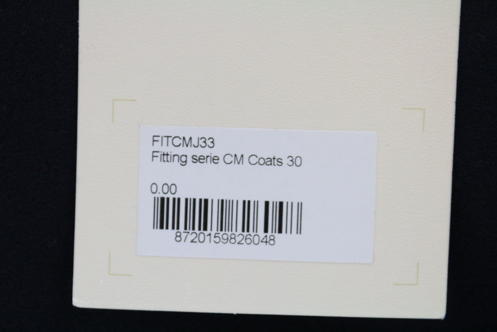 SUITSUPPLY Vicenza UK50S Men's Navy Wool Coat Lined Single-Breasted Formal