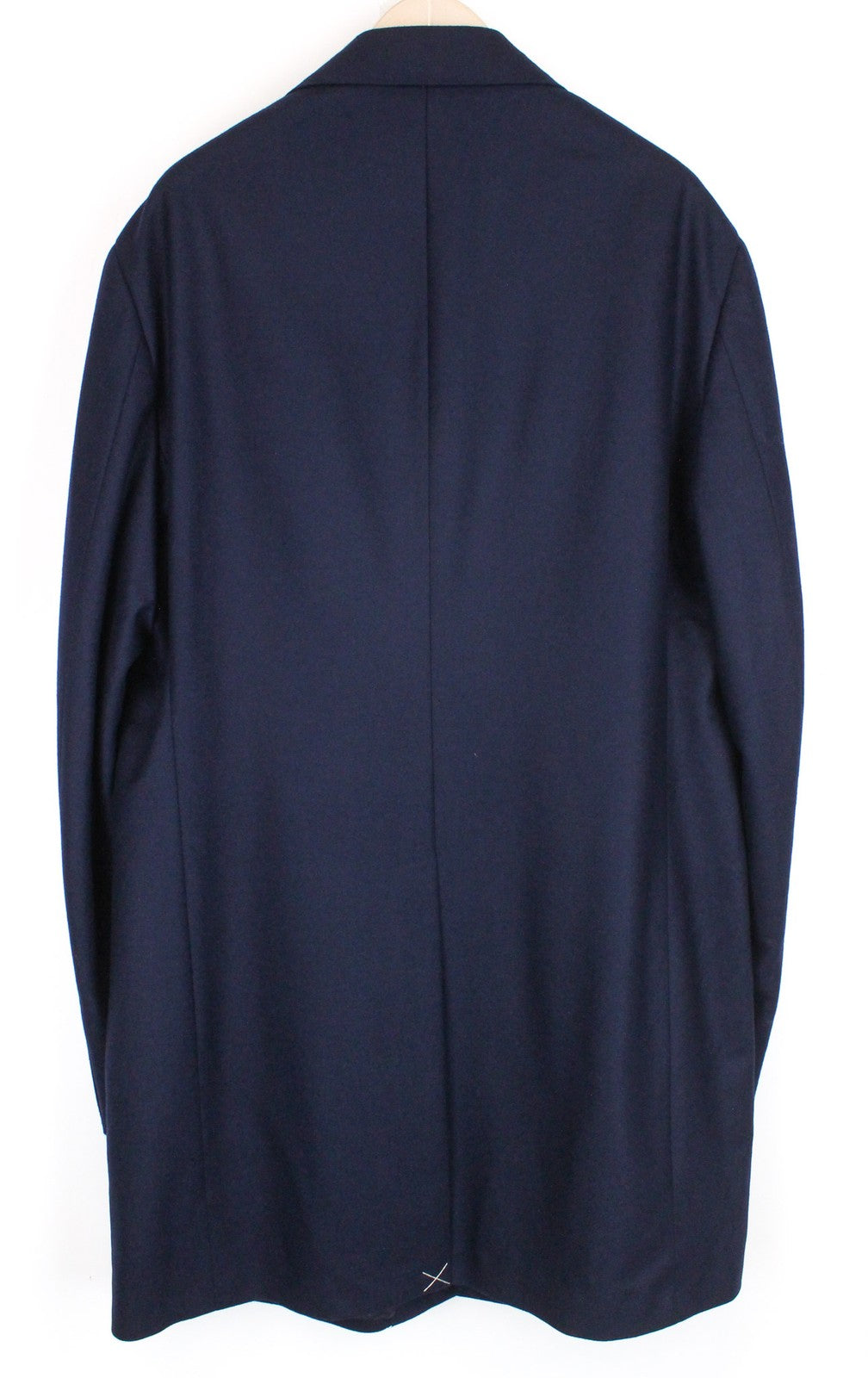 SUITSUPPLY Vicenza UK52L Men's Wool Coat Navy Blue Formal Lined