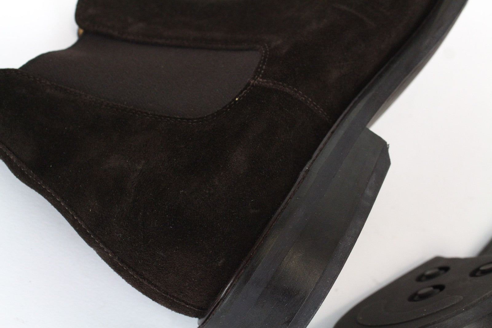 SUITSUPPLY EU44 vyriški rudi zomšiniai aukštakulniai bateliai rudeniui-pavasariui 