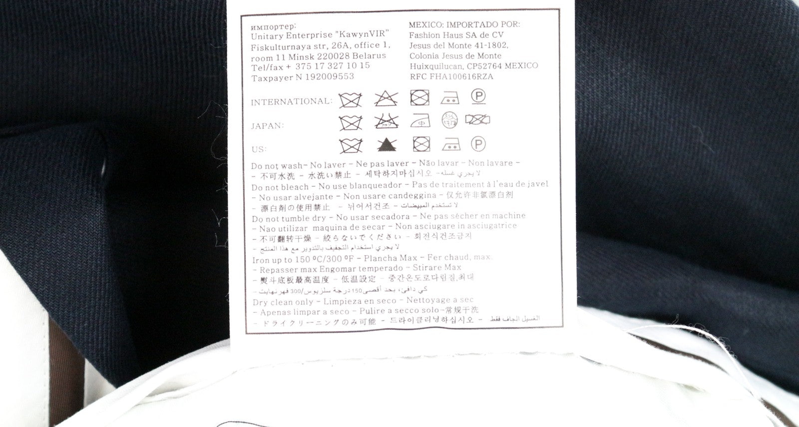 SUITSUPPLY UK36R Brescia Men's Navy Wool Trousers Formal Pleated