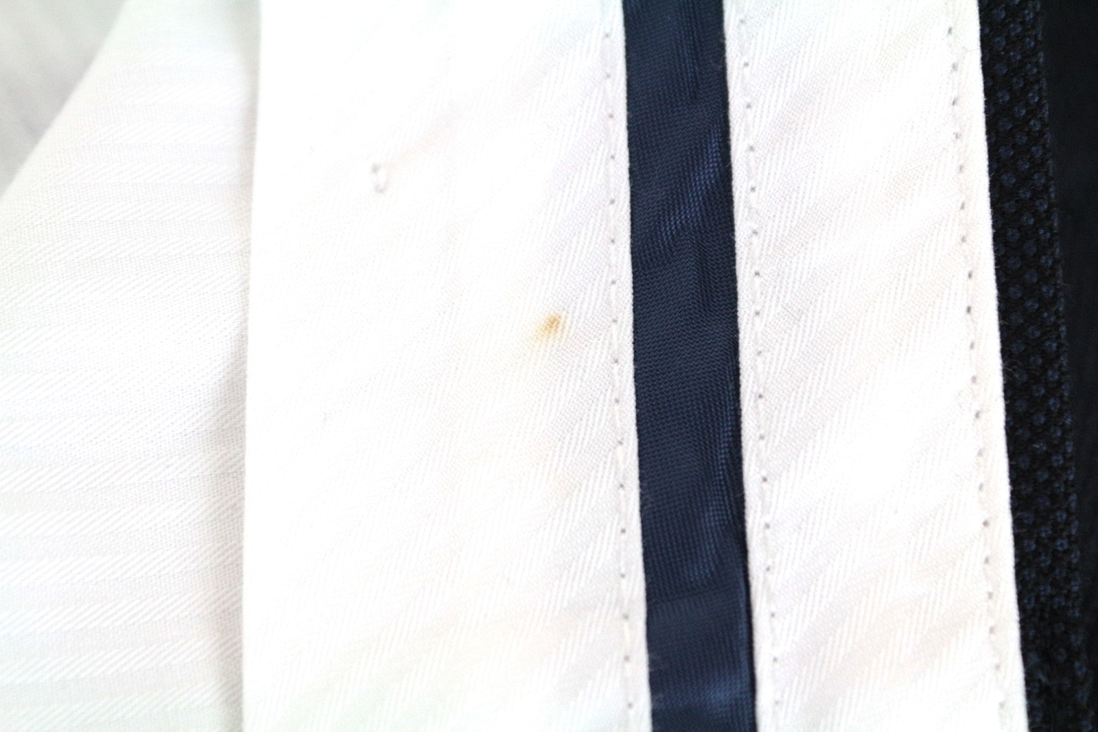 SUITSUPPLY UK42S Brescia Wool Trousers Men's Navy Pleated Formal