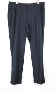 SUITSUPPLY Men's Trousers ~W43/L37 Navy Wool Formal Classic Pleated