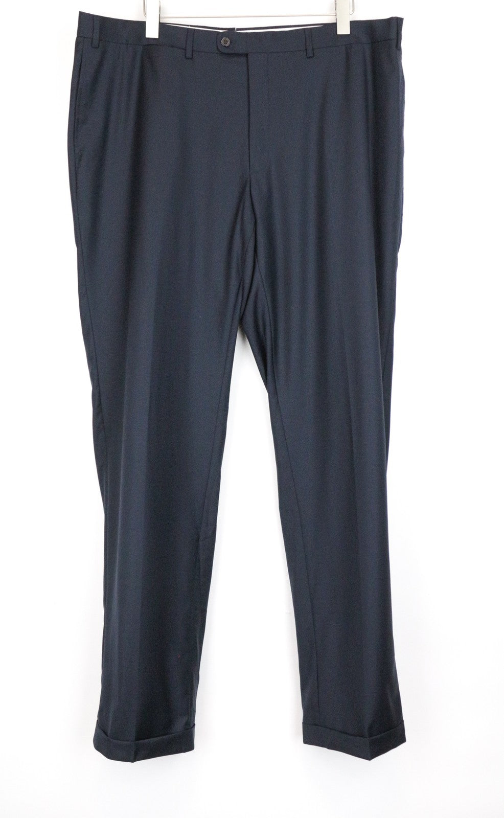 SUITSUPPLY Men's Trousers ~W43/L37 Navy Wool Formal Classic Pleated