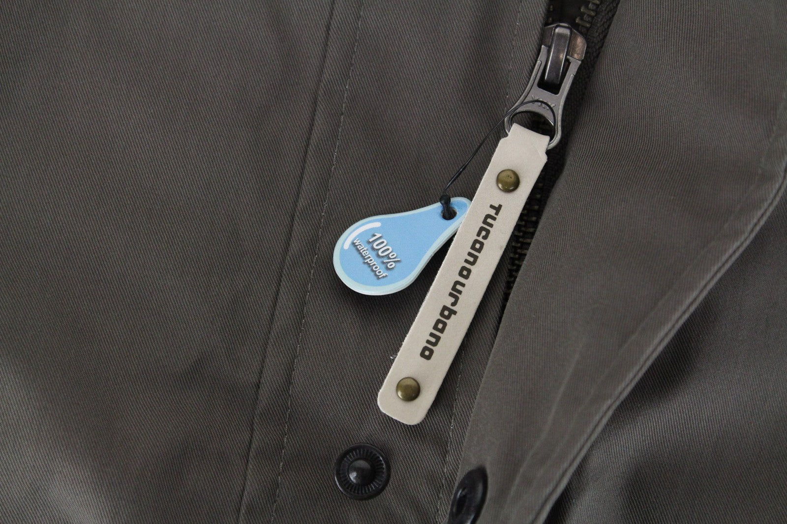 TUCANO URBANO Robin vyriška ruda medvilnės mišinio striukė su šarvais M dydžio 