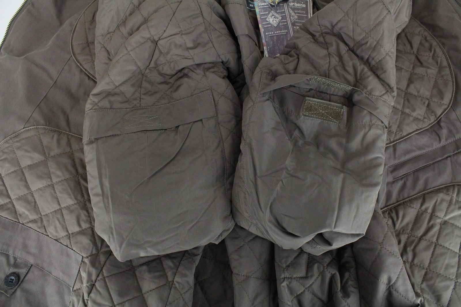 TUCANO URBANO Robin vyriška ruda medvilnės mišinio striukė su šarvais M dydžio 