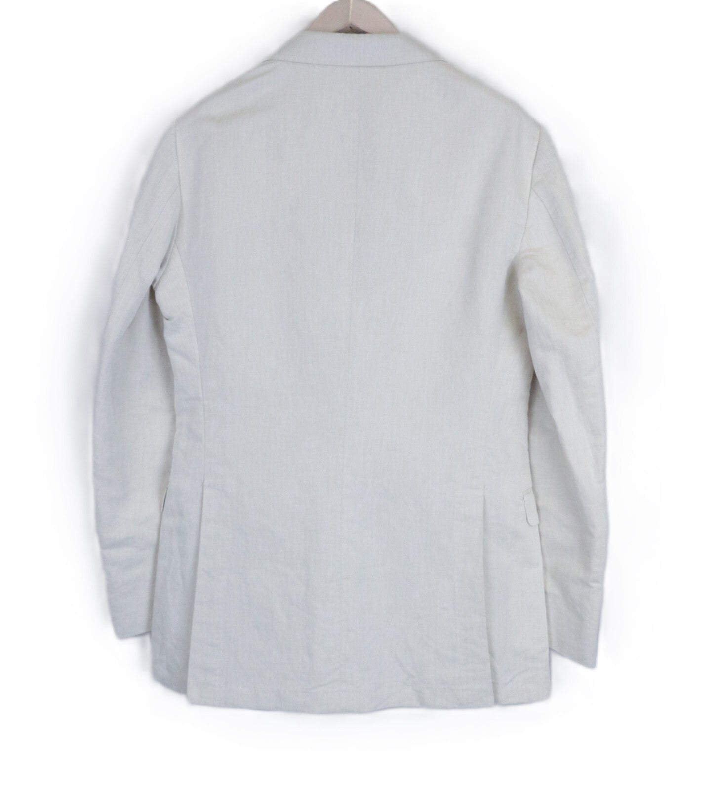 SUITSUPPLY La Spalla Men's UK38L Beige Cotton Linen Blend 2-Piece Suit