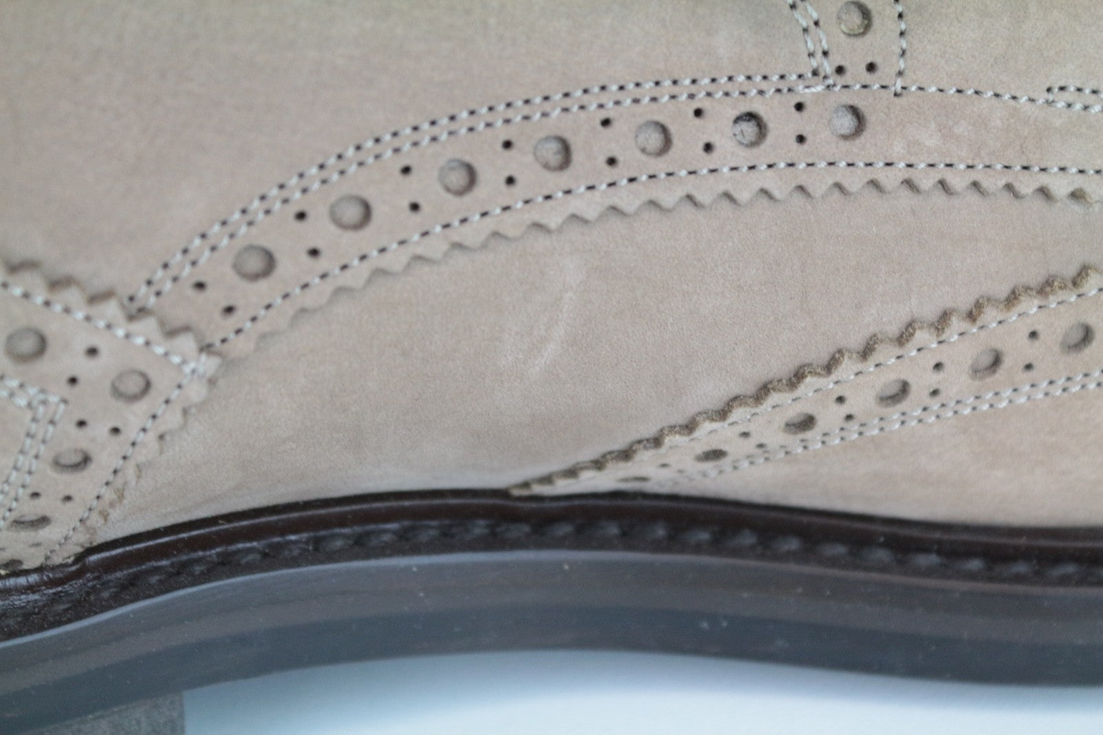 SUITSUPPLY vyriški šviesiai rudi odiniai zomšiniai sportbačiai aukštais viršutiniais bateliais, dydis EU43 