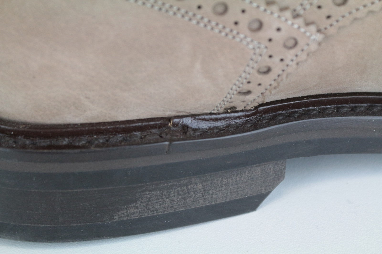 SUITSUPPLY vyriški šviesiai rudi odiniai zomšiniai sportbačiai aukštais viršutiniais bateliais, dydis EU43 