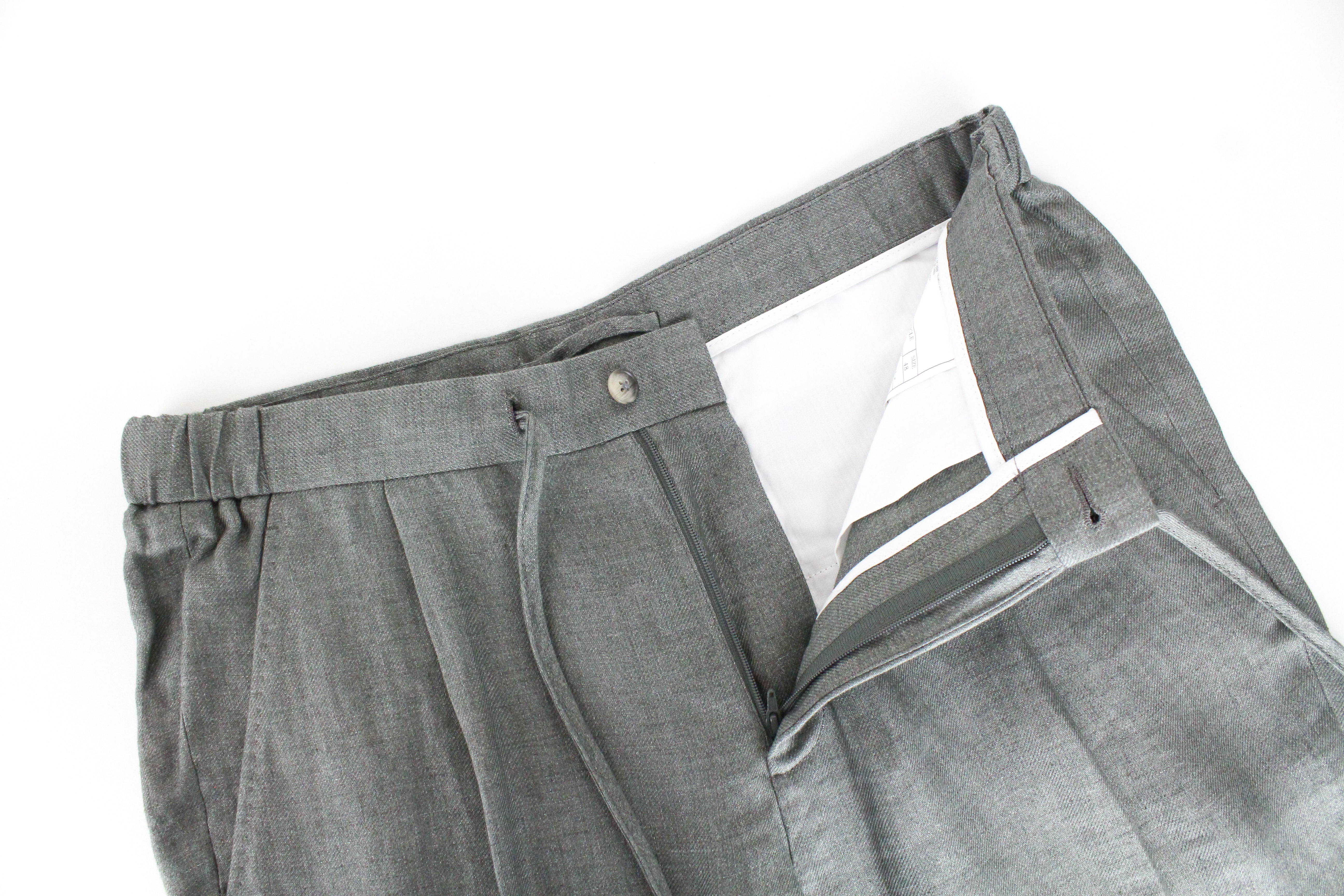 SUITSUPPLY Walter Men's UK36R Lightweight Green Linen 2-Piece Suit