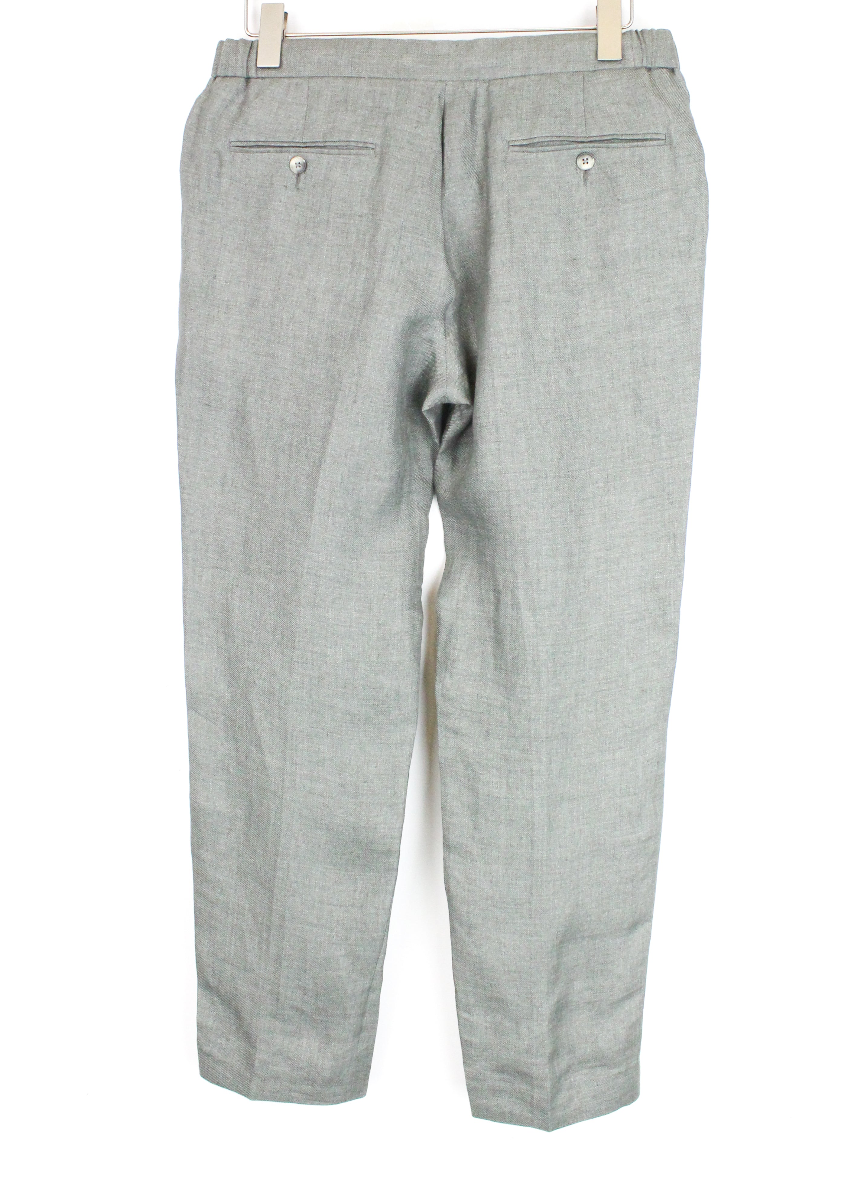 SUITSUPPLY Walter Men's UK36R Lightweight Green Linen 2-Piece Suit