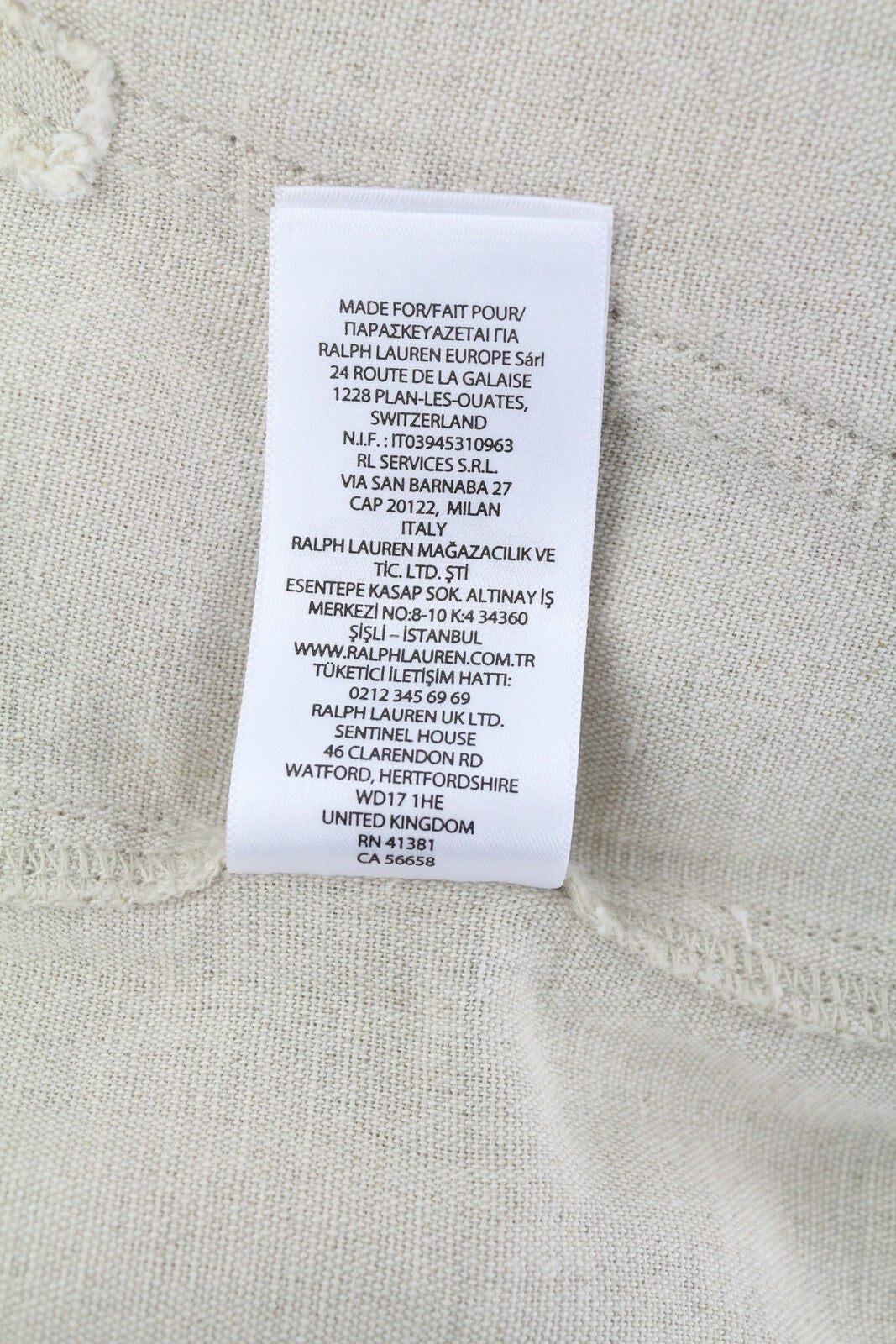 RALPH LAUREN moteriškos kelnės W28 lininio mišinio drobės krovininės, siaurėjančios RRP 349 € 