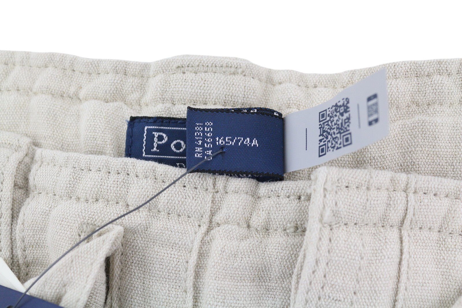 RALPH LAUREN moteriškos kelnės W28 lininio mišinio drobės krovininės, siaurėjančios RRP 349 € 