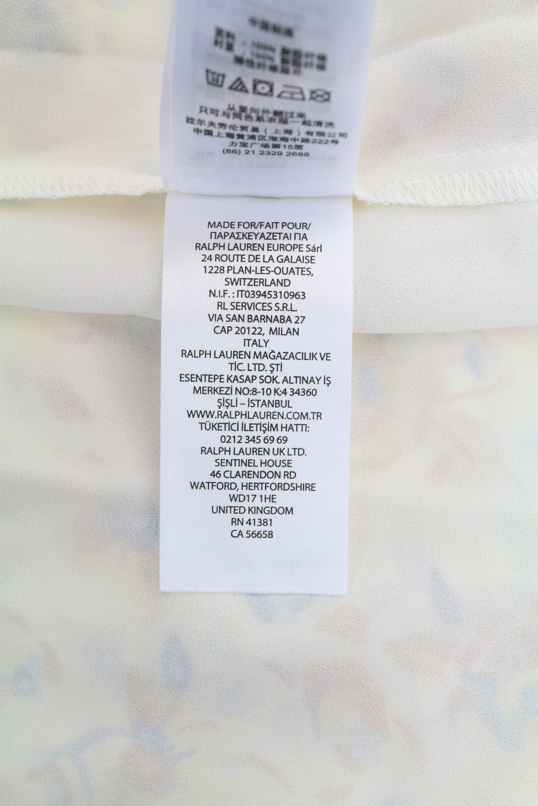 LAUREN RALPH LAUREN moteriška suknelė M geltona trumpomis pūstomis rankovėmis gėlėtu raštu mini 