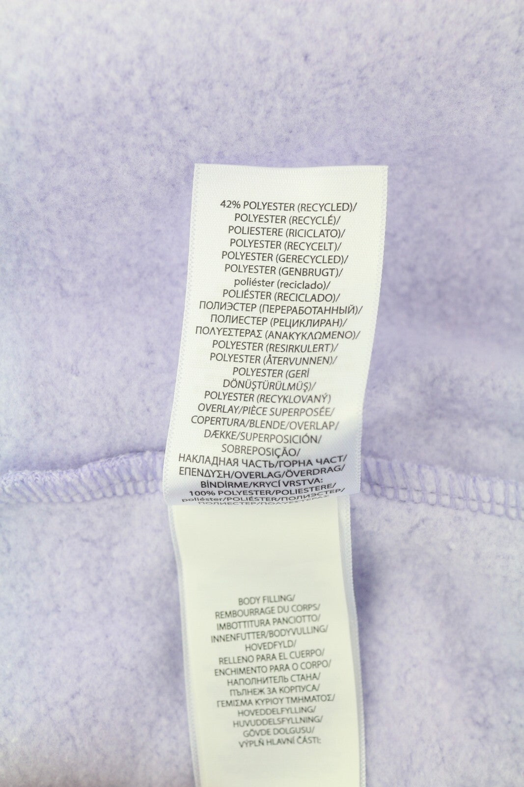 RLX RALPH LAUREN golfo moteriškas megztinis XS dydžio violetinis dygsniuotas megztinis su hibridiniu užtrauktuku 