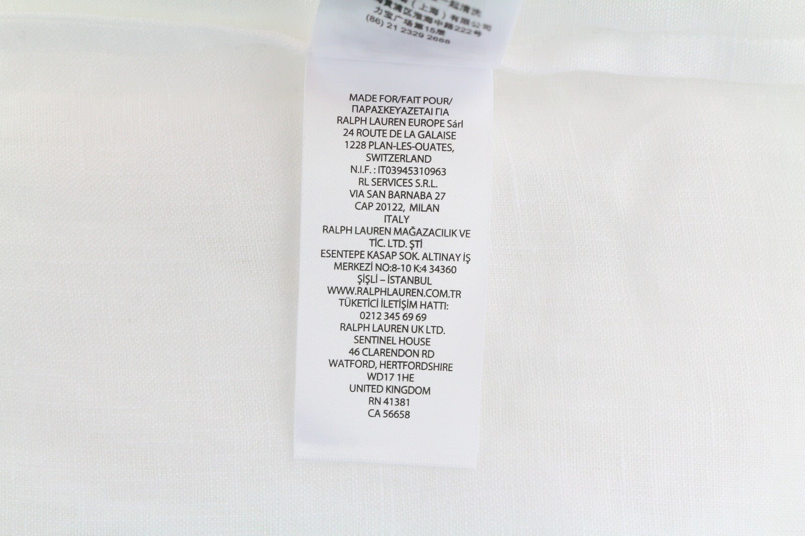 LAUREN RALPH LAUREN moteriški marškinėliai, XL dydžio, balti, trumpomis rankovėmis, lininiai, su sagomis. 