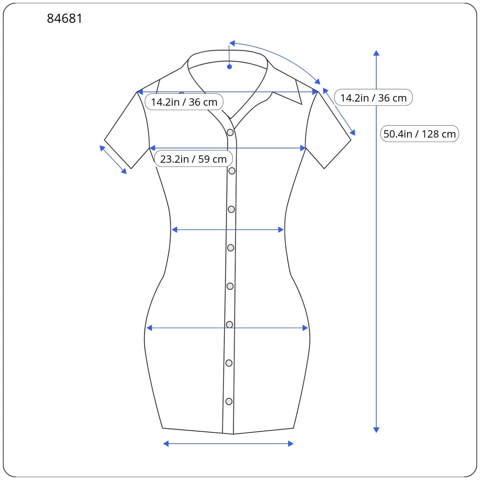 RALPH LAUREN Elia moteriška suknelė S, balta, 3/4 rankovėmis, raukiniais aptraukta apykakle, medvilninė midi suknelė 